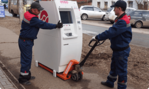 Перевозка банкоматов – такелаж в Москве